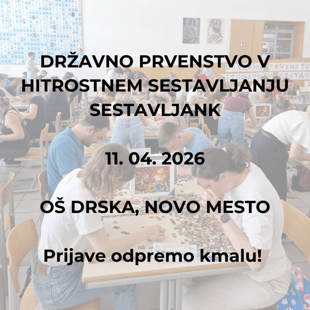 Državno prvenstvo v hitrostnem sestavljanju sestavljank